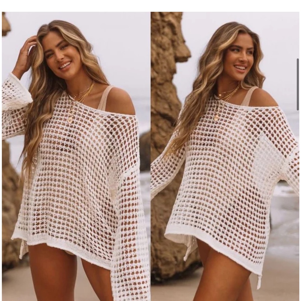 Vici Dolls Seashore Open Knit Top
